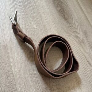 Banana Republic Dark Brown Leather Belt